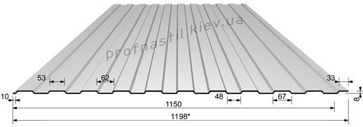 Профнастил ПС-8