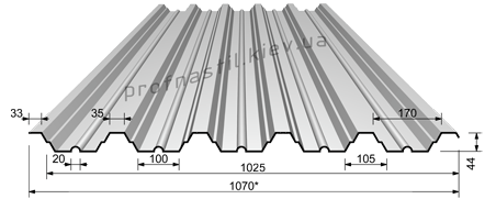 Профнастил Н-44