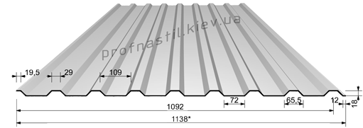 Профнастил К-18