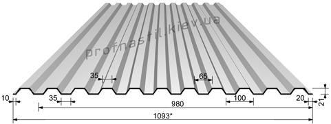 Профнастил К-21